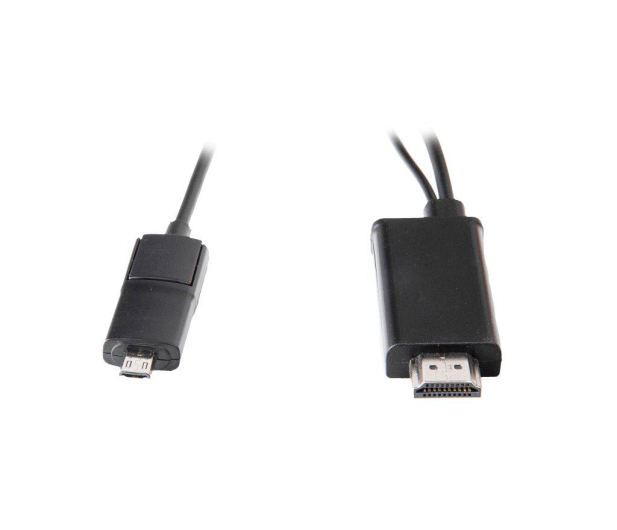 Arkas KABEL USB/microUSB - HDMI 3M ARKAS czarny # - 1457255 - zdjęcie 3